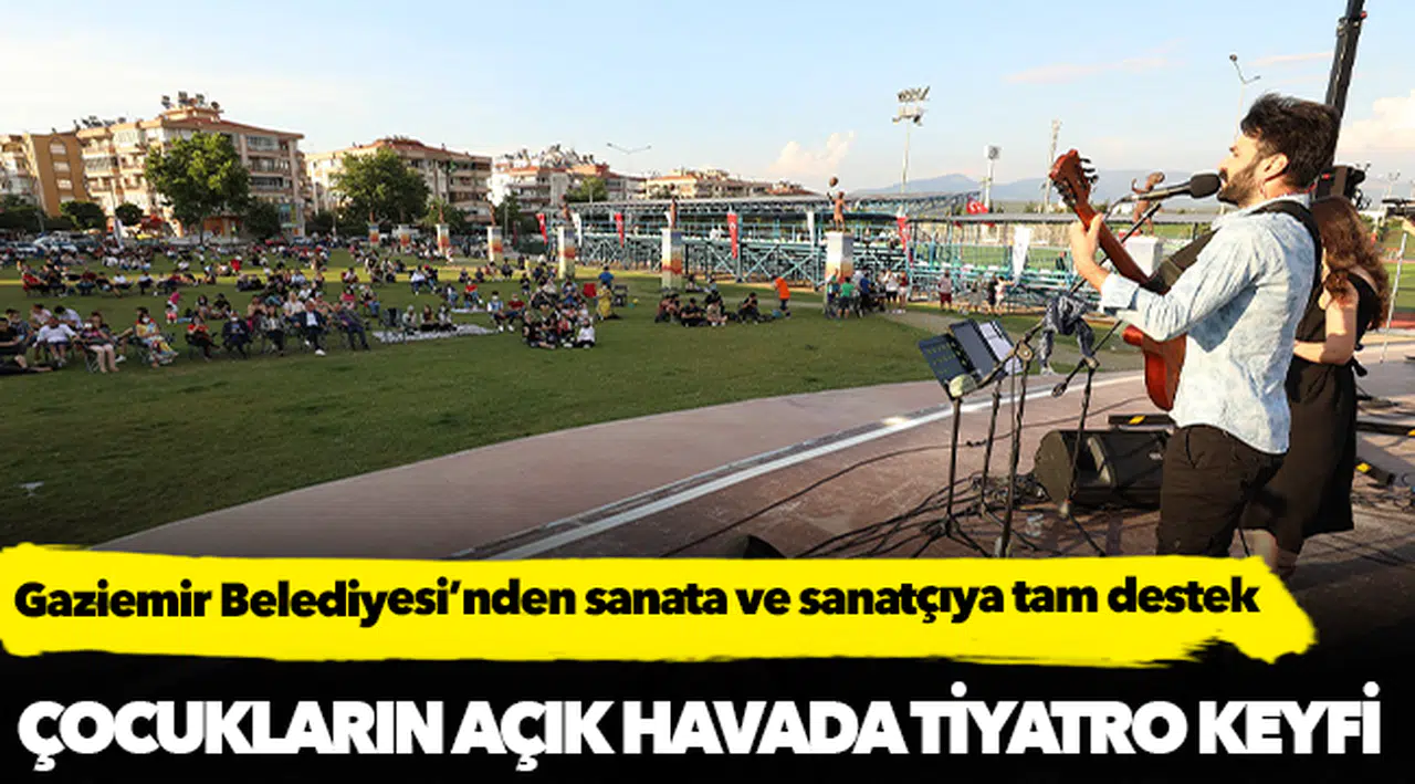 Gaziemir Belediyesi’nden sanata ve sanatçıya tam destek