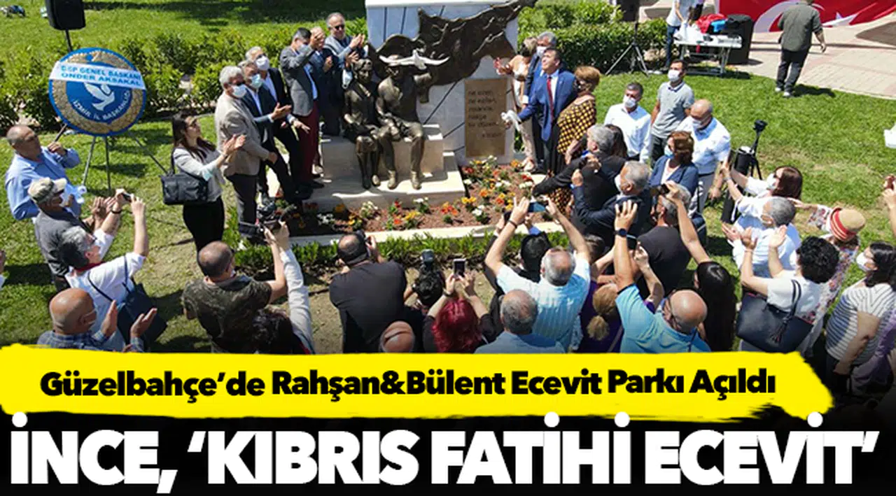 Güzelbahçe’de Rahşan&Bülent Ecevit Parkı Açıldı