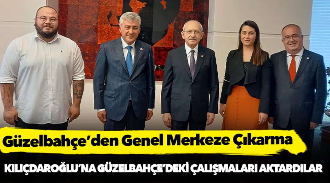 Güzelbahçe’den Genel Merkeze Çıkarma