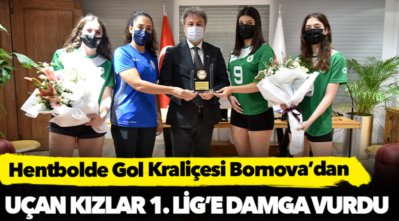 Hentbolde Gol Kraliçesi Bornova’dan