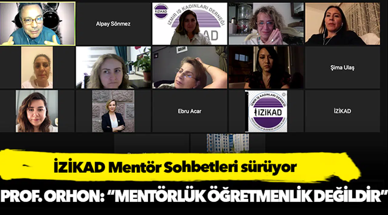 İZİKAD Mentör Sohbetleri sürüyor
