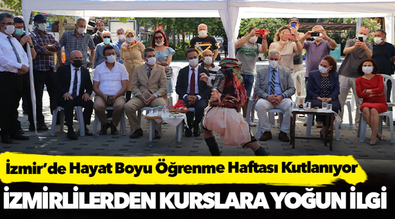 İzmir’de Hayat Boyu Öğrenme Haftası Kutlanıyor