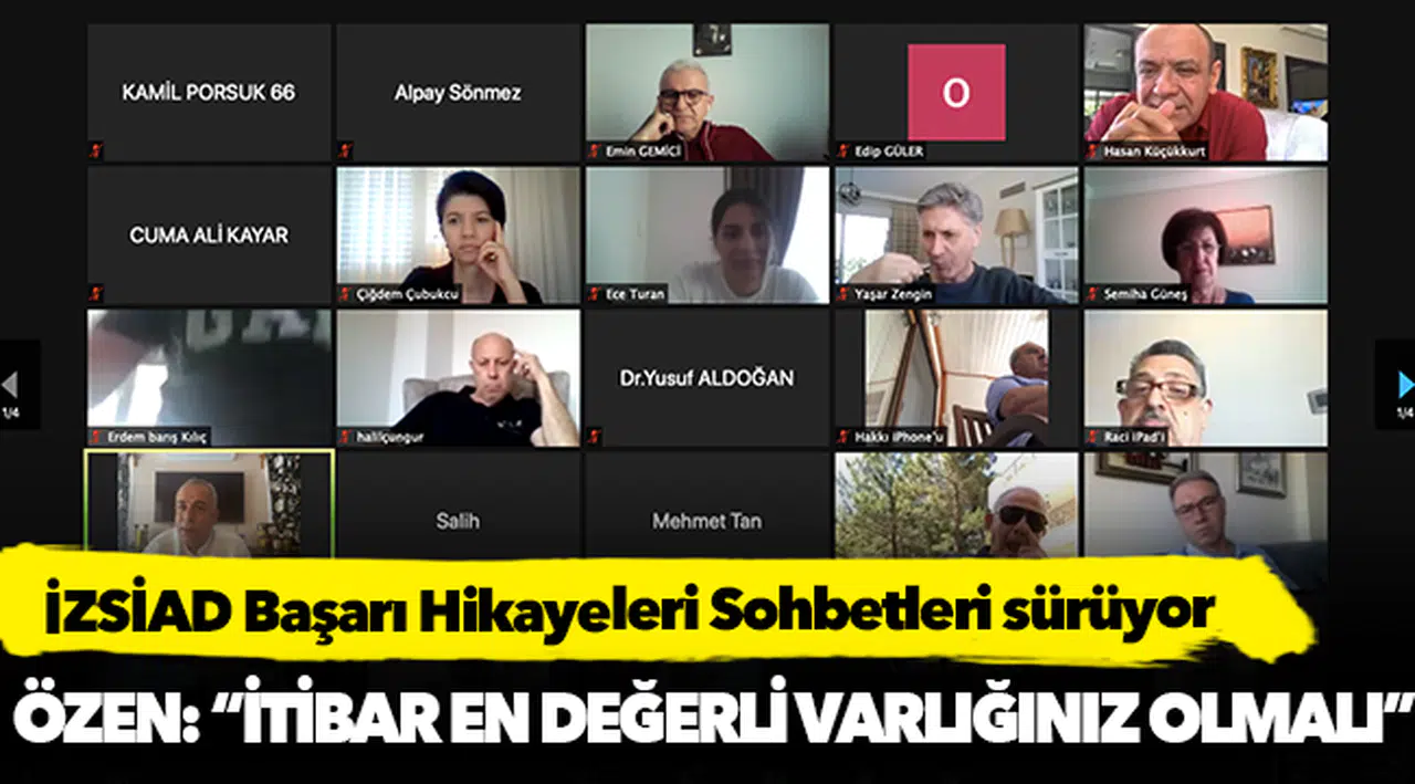 İZSİAD Başarı Hikayeleri Sohbetleri sürüyor