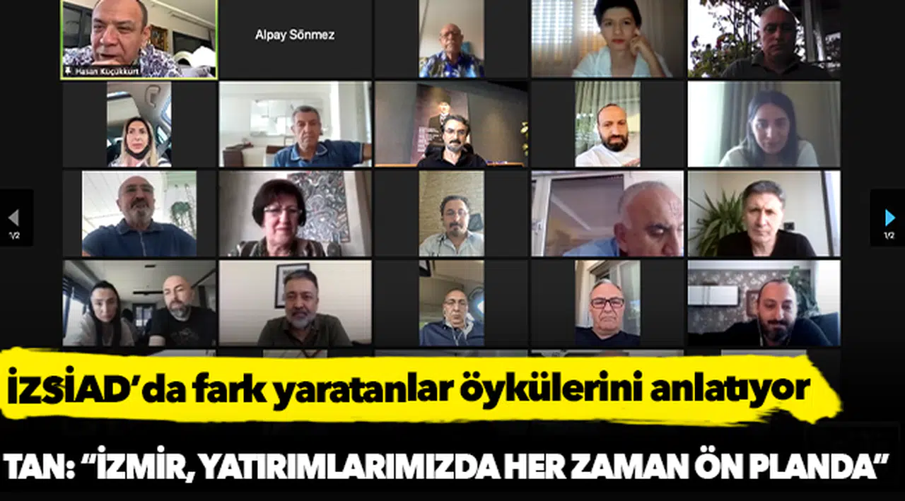 İZSİAD’da fark yaratanlar öykülerini anlatıyor