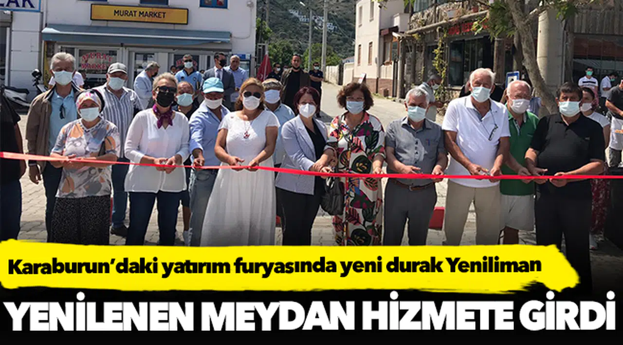 Karaburun’daki yatırım furyasında yeni durak Yeniliman