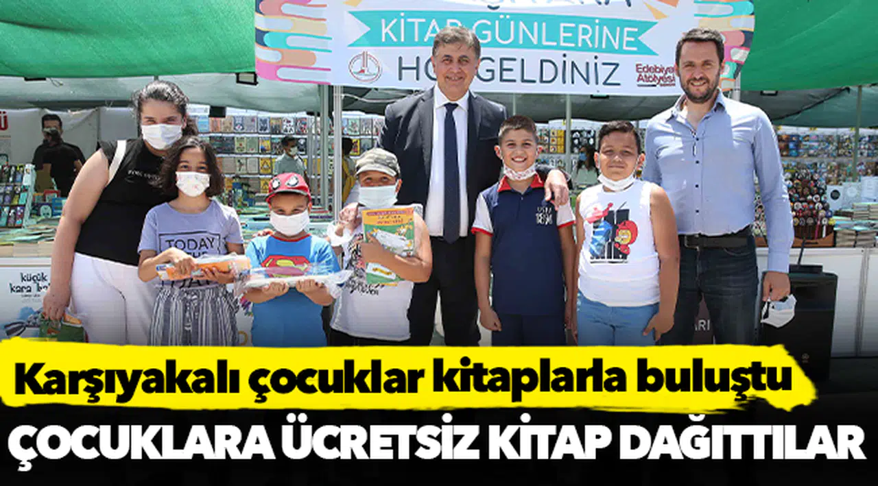 Karşıyakalı çocuklar kitaplarla buluştu