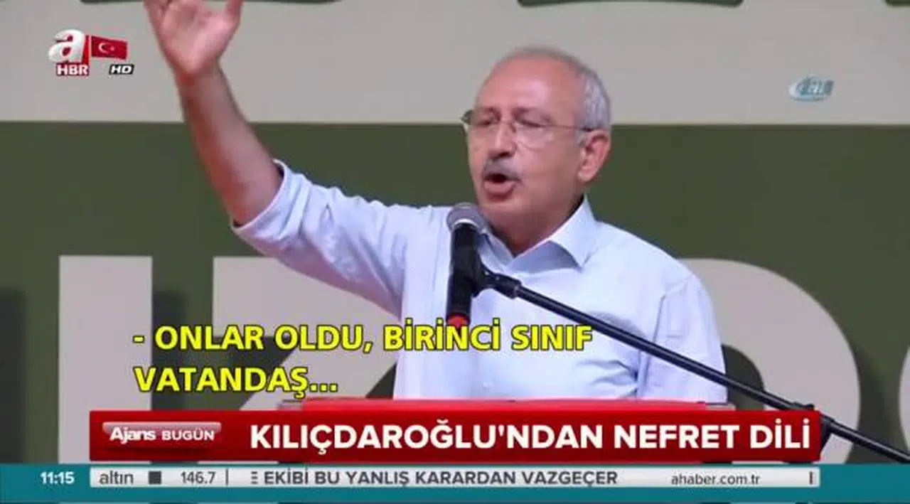 Kılıçdaroğlu'ndan A Haber'e: 'Algı yapalım' derken bütün AK Parti seçmenine hakaret etmişler