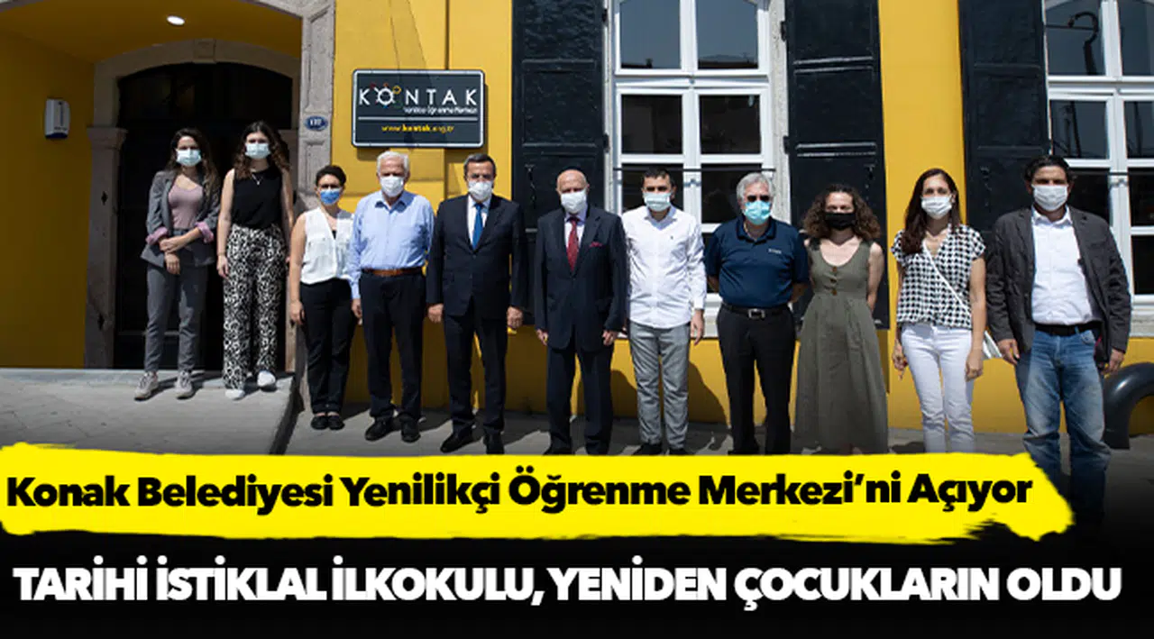 Konak Belediyesi Yenilikçi Öğrenme Merkezi’ni Açıyor