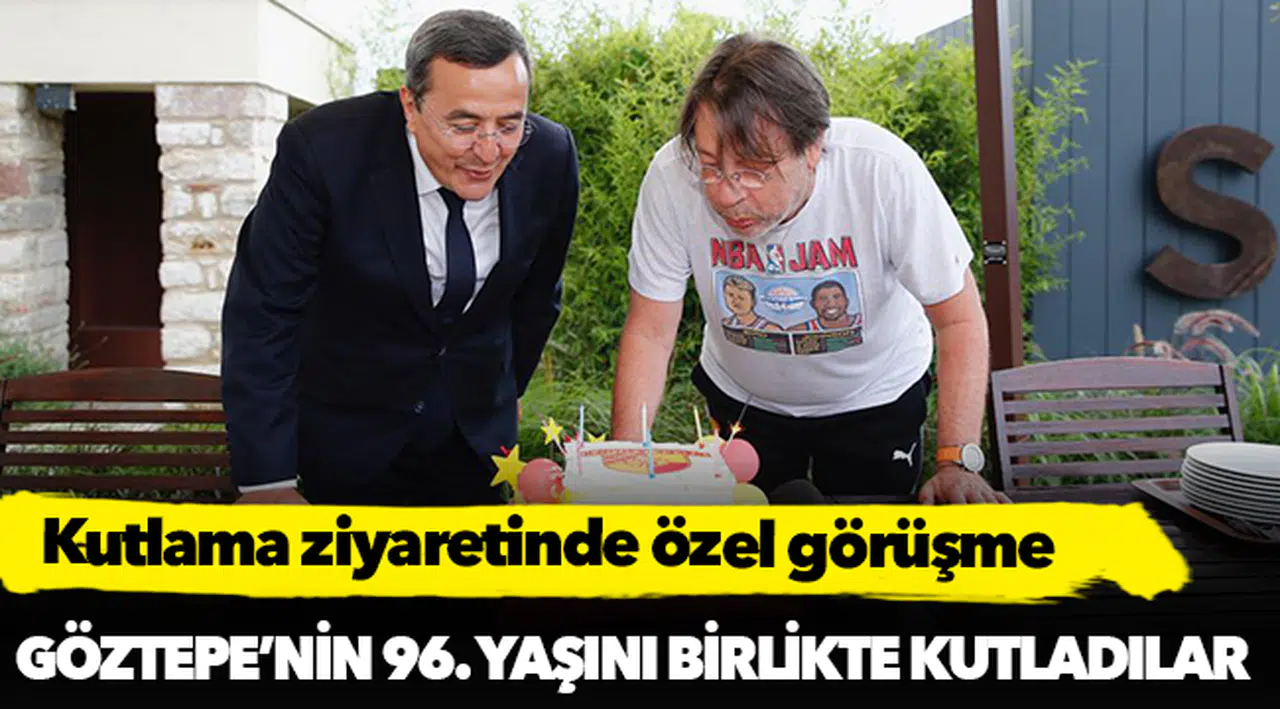 Kutlama ziyaretinde  özel görüşme