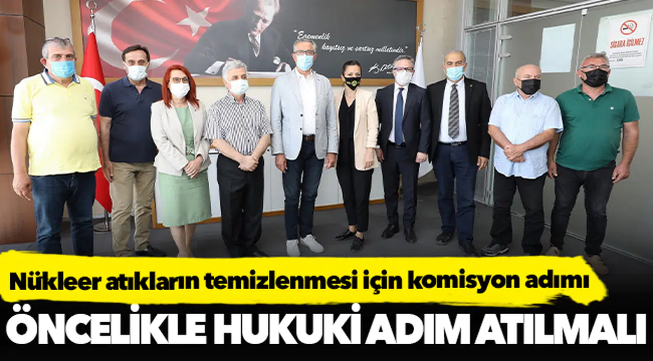 Nükleer atıkların temizlenmesi için komisyon adımı