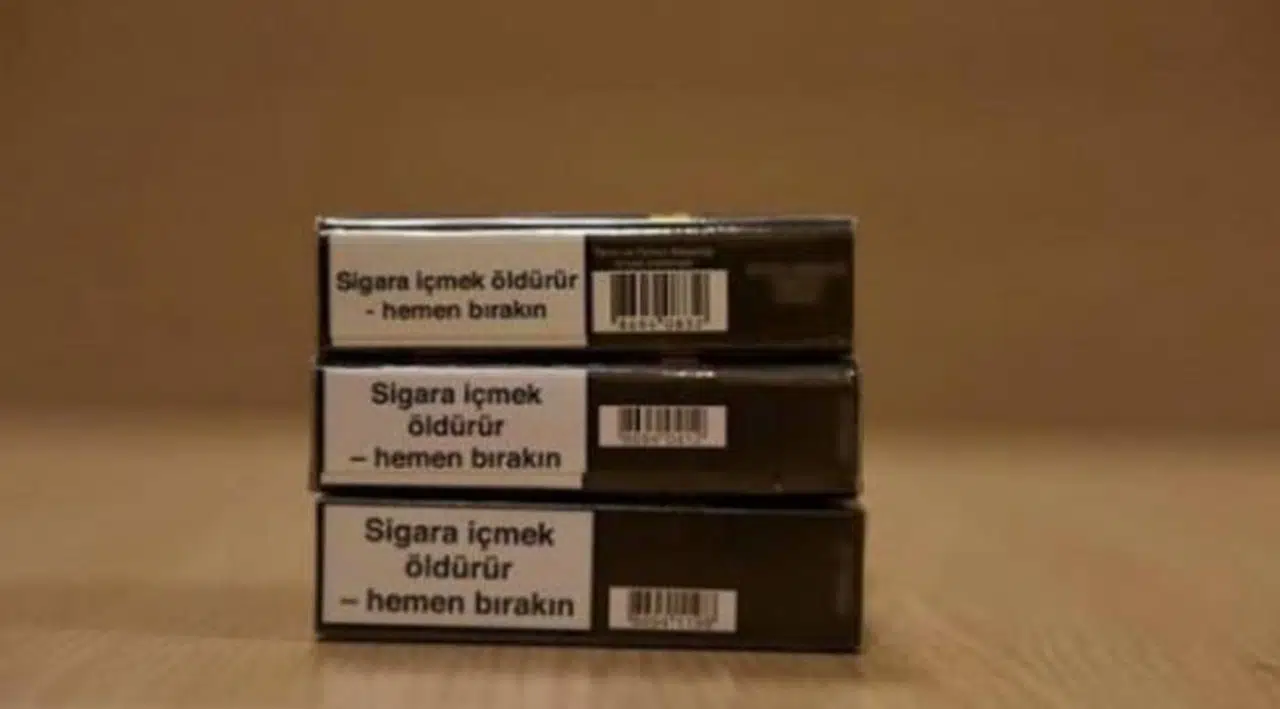 Sigara paketlerinde değişiklik kararı