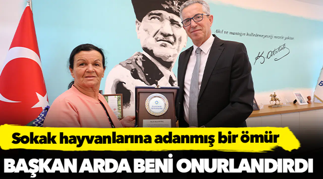 Sokak hayvanlarına adanmış bir ömür