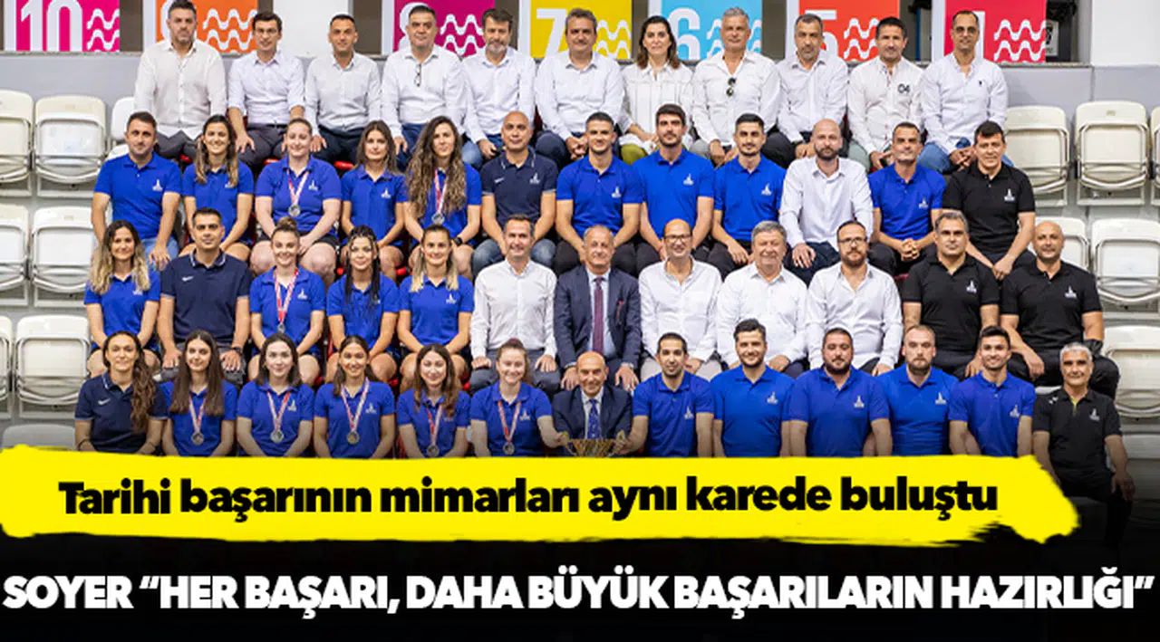 Tarihi başarının mimarları aynı karede buluştu