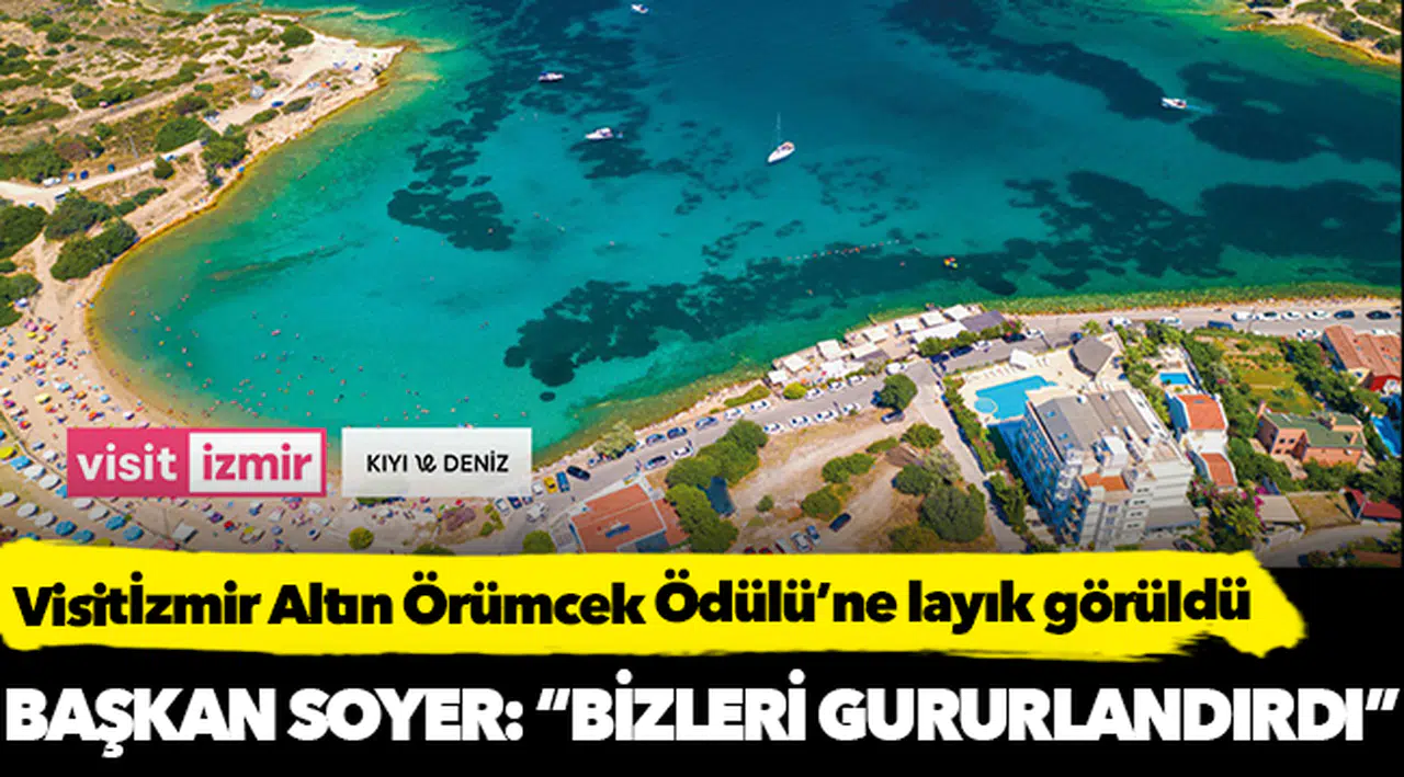 Visitİzmir Altın Örümcek Ödülü’ne layık görüldü