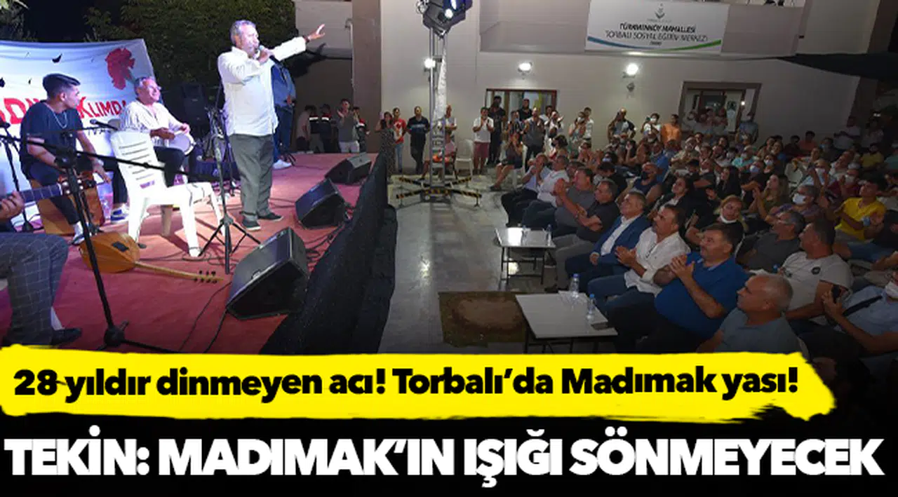 28 yıldır dinmeyen acı! Torbalı’da Madımak yası!