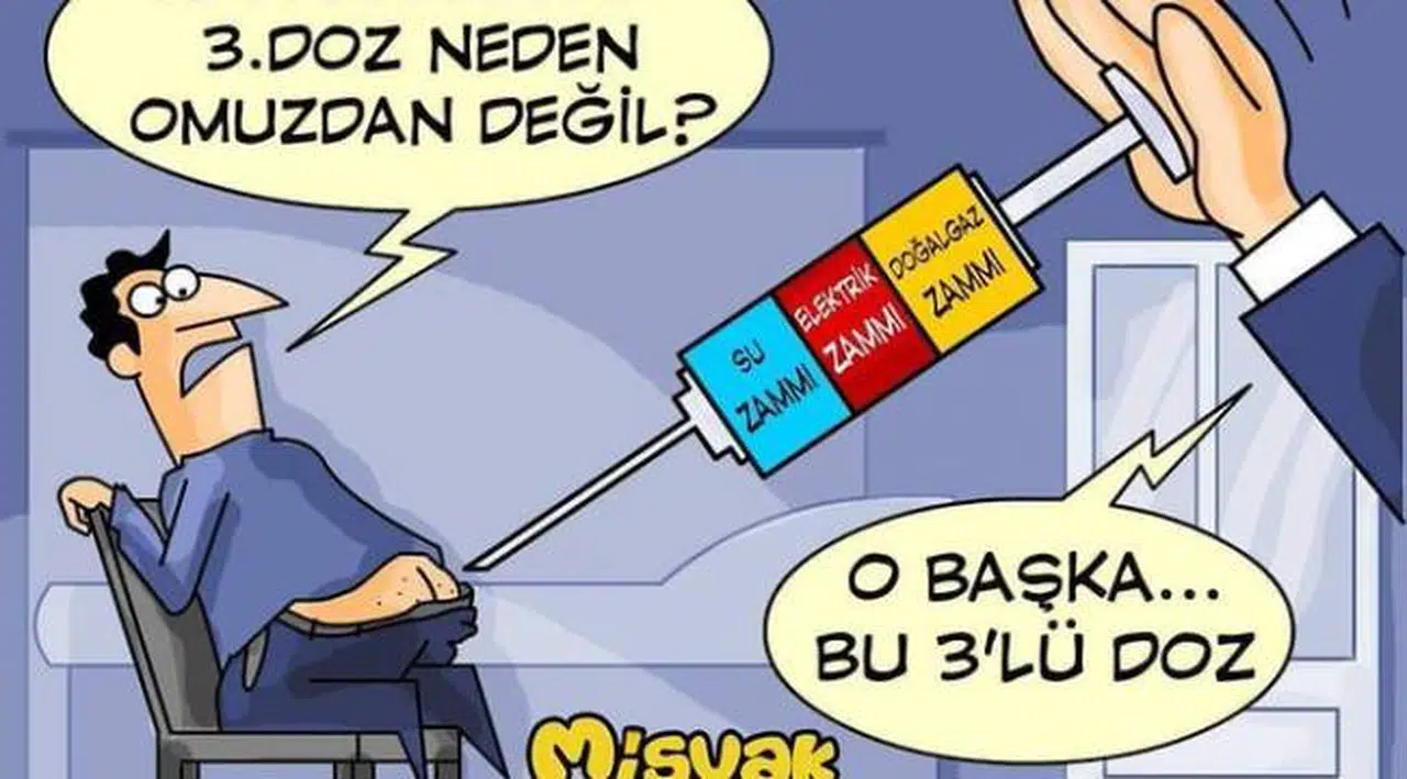 AKP'lilerin 'mizah' dergisi Misvak zamları eleştirdi
