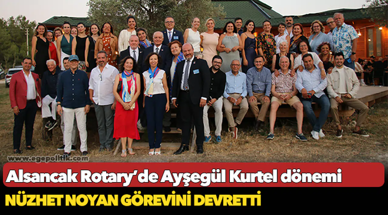Alsancak Rotary’de Ayşegül Kurtel dönemi