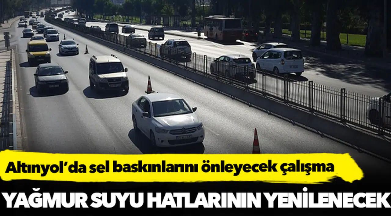 Altınyol’da sel baskınlarını önleyecek çalışma