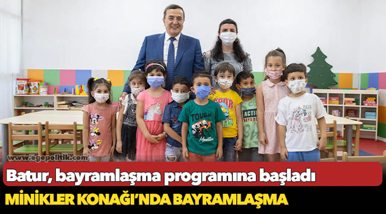Batur, bayramlaşma programına başladı