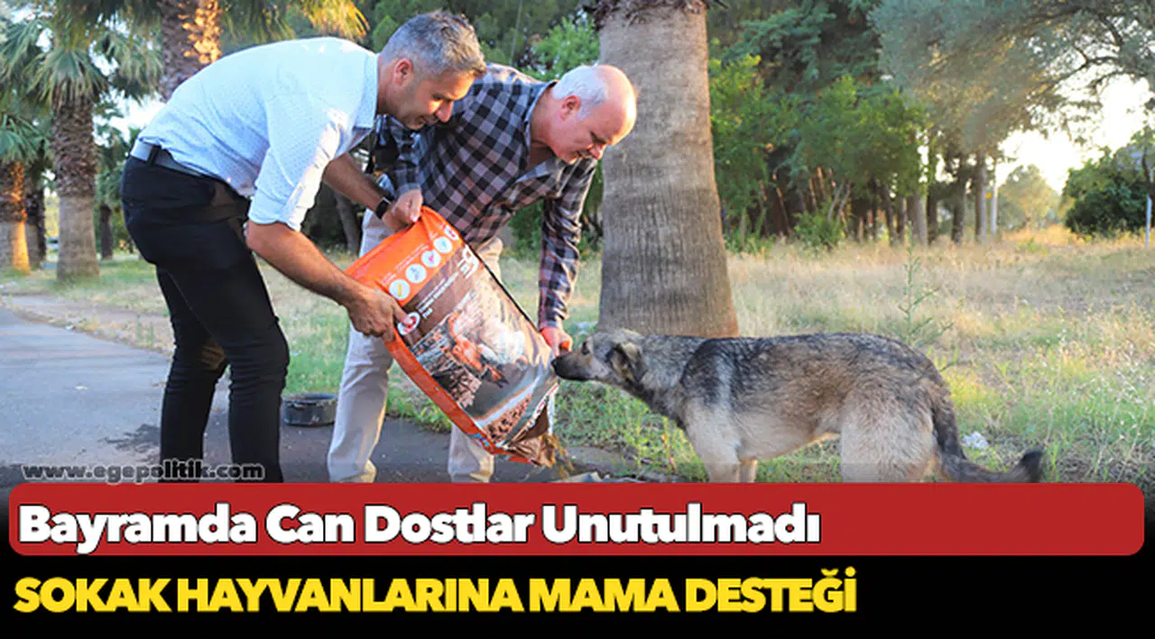 Bayramda Can Dostlar Unutulmadı