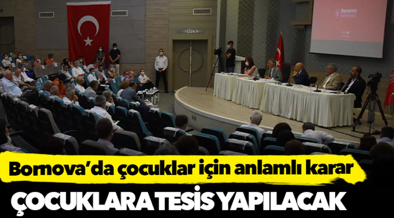 Bornova’da çocuklar için anlamlı karar