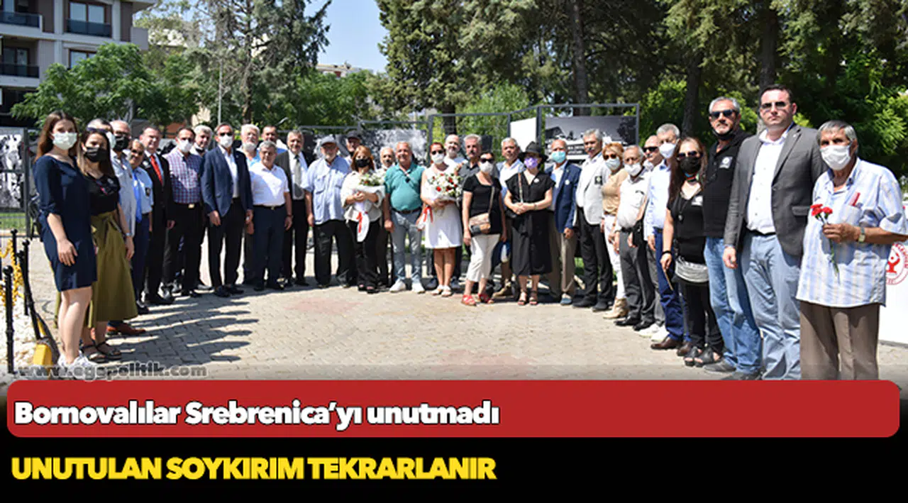 Bornovalılar Srebrenica’yı unutmadı