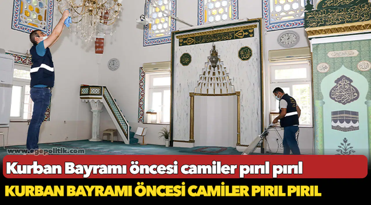Buca’nın camileri gül kokuyor