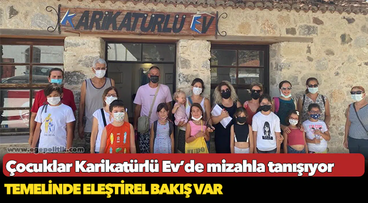 Çocuklar Karikatürlü Ev’de mizahla tanışıyor Gelen Kutusu