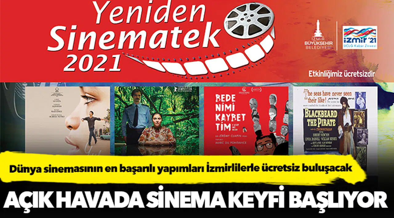 Dünya sinemasının en başarılı yapımları İzmirlilerle ücretsiz buluşacak