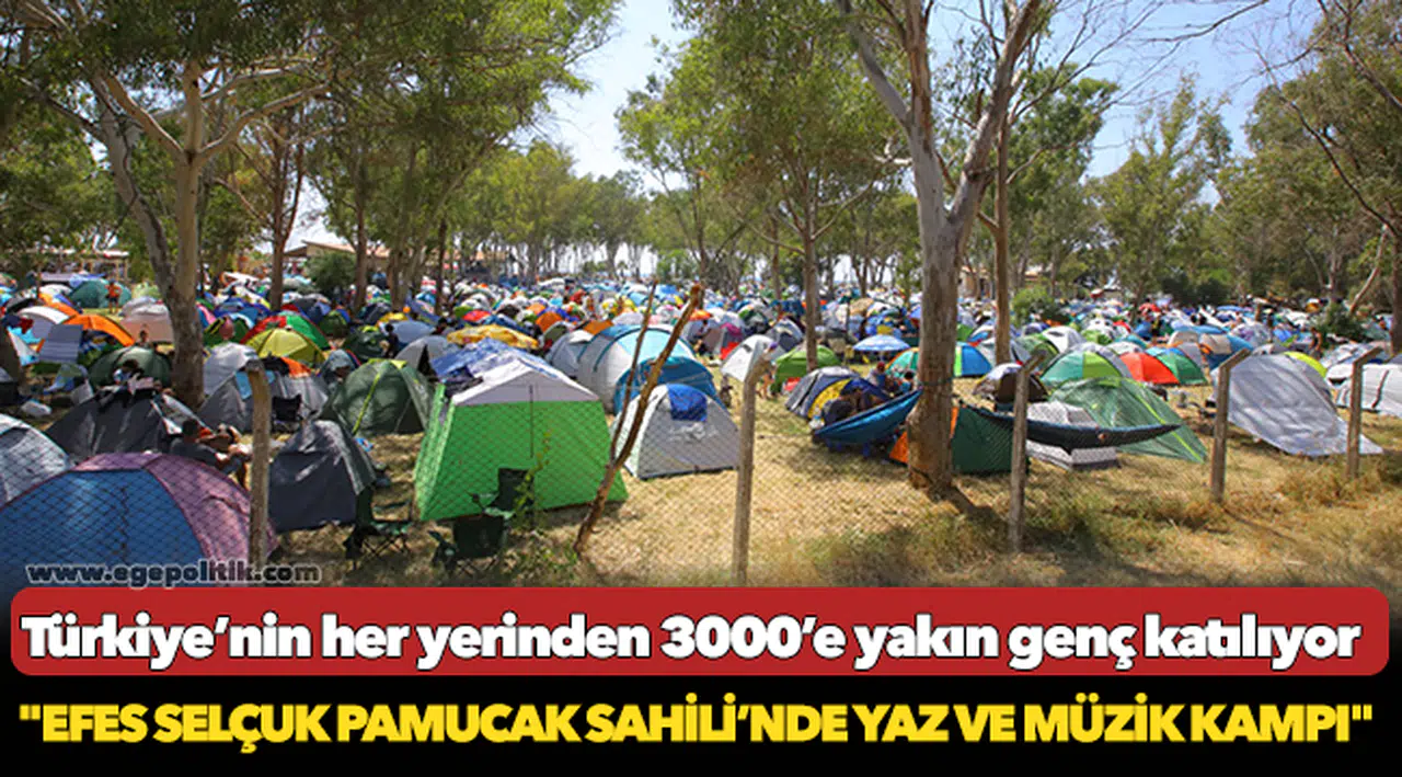 Efes Selçuk Pamucak Sahili’nde Yaz Ve Müzik Kampı