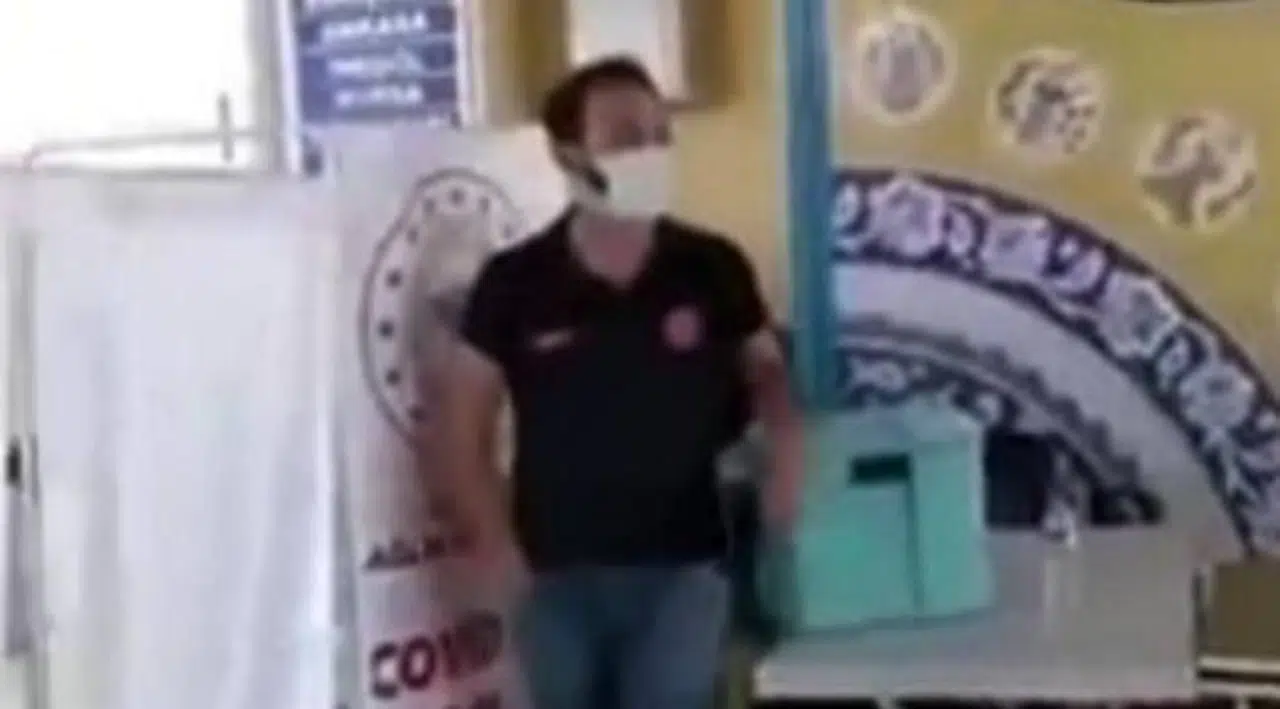 Eğlenceli aşı çağrısı yapan sağlık çalışanına soruşturma
