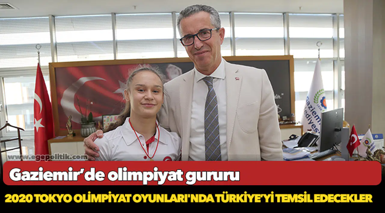 Gaziemir’de olimpiyat gururu