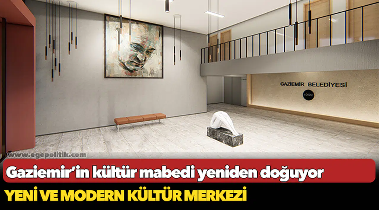 Gaziemir’in kültür mabedi yeniden doğuyor