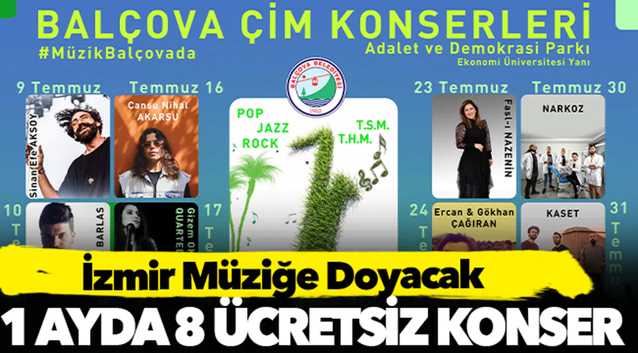 İzmir Müziğe Doyacak