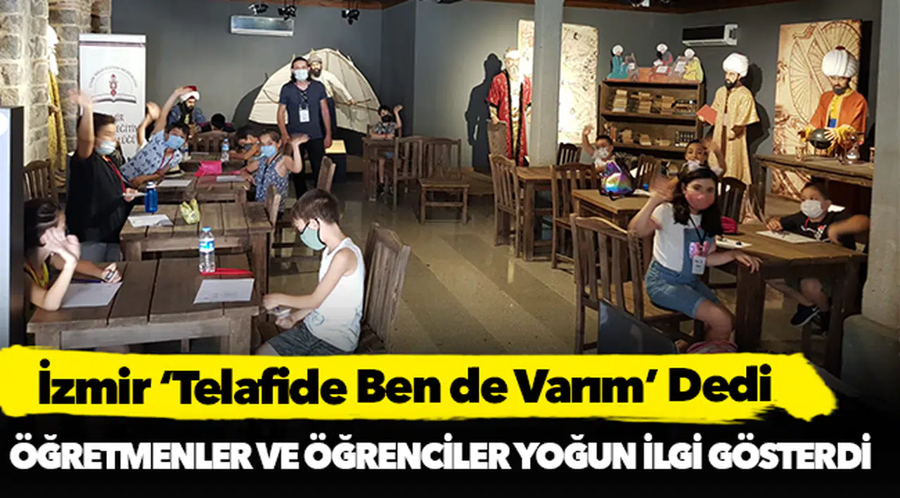 İzmir ‘Telafide Ben de Varım’ Dedi