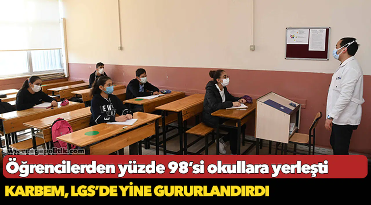KARBEM, LGS’de yine gururlandırdı