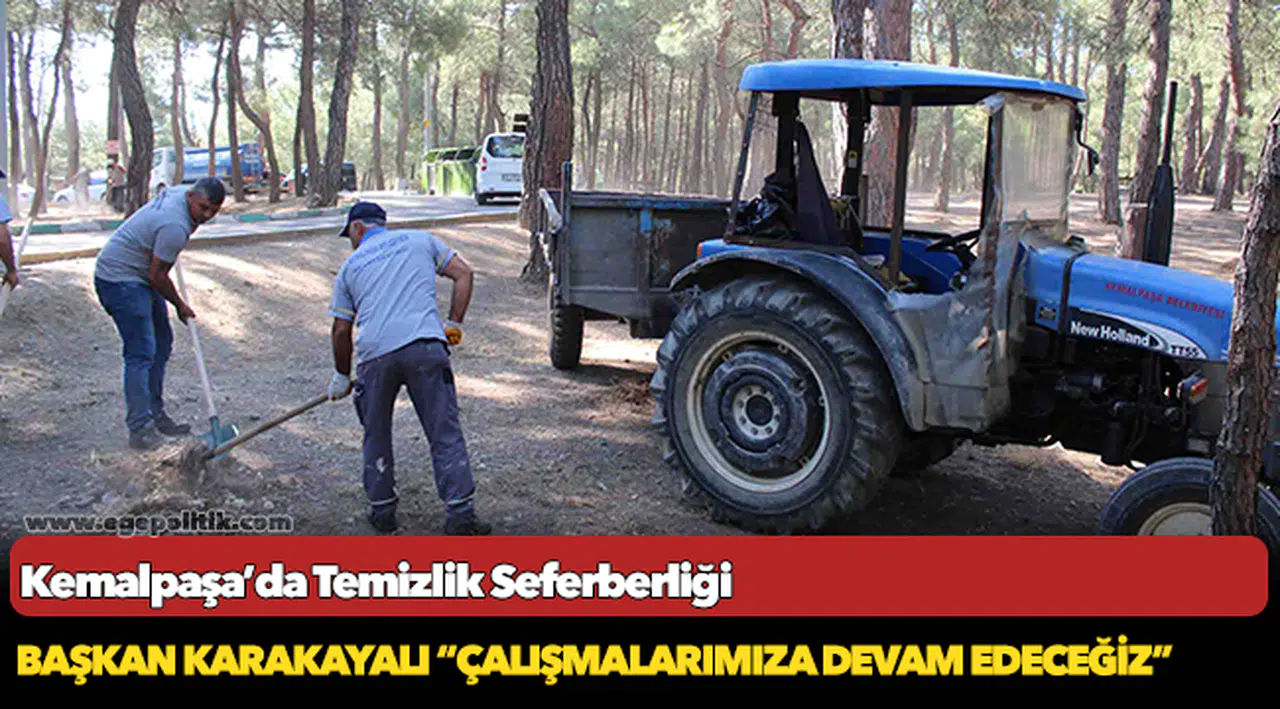 Kemalpaşa’da Temizlik Seferberliği