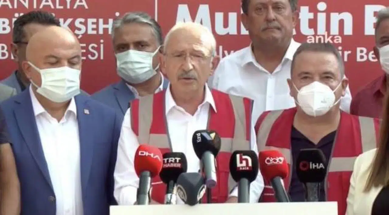 Kılıçdaroğlu: 2002'de 19 yangın söndürme uçağımız varken neden şimdi yok?