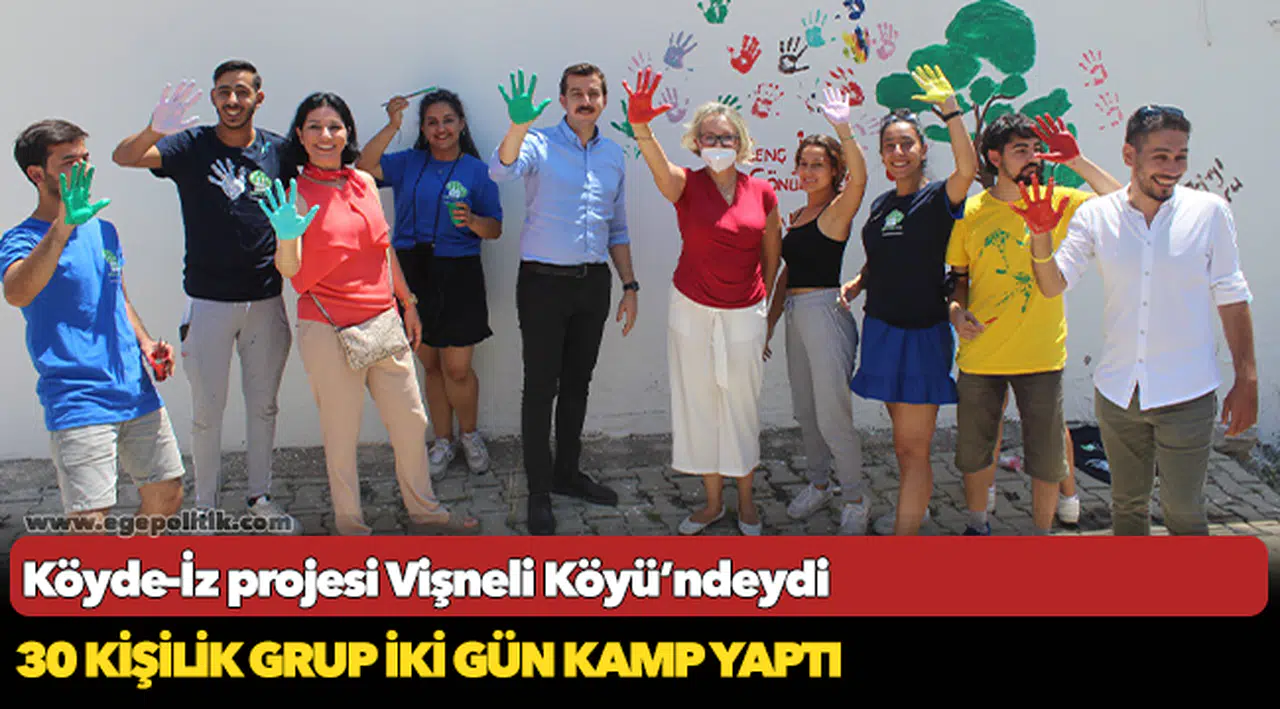 Köyde-İz projesi Vişneli Köyü’ndeydi