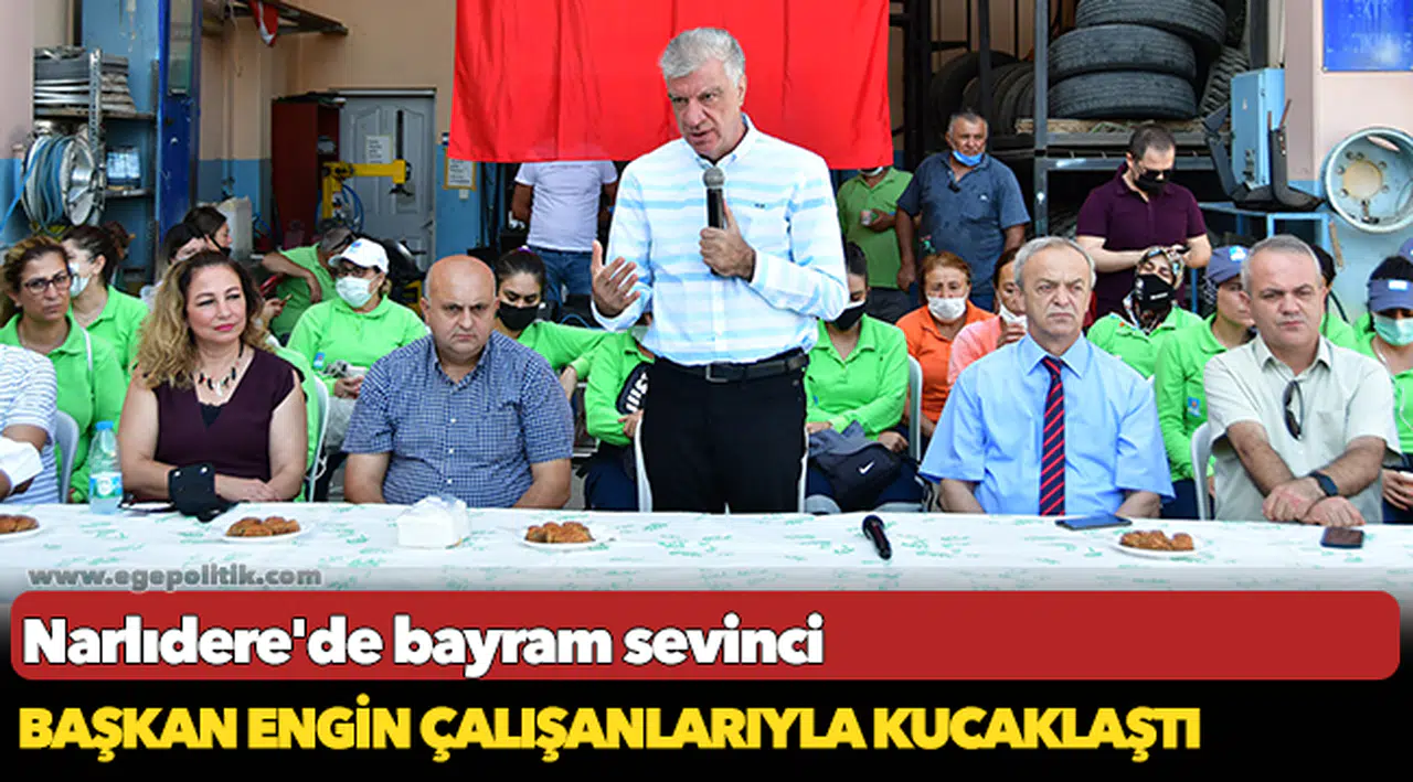 Narlıdere'de bayram sevinci