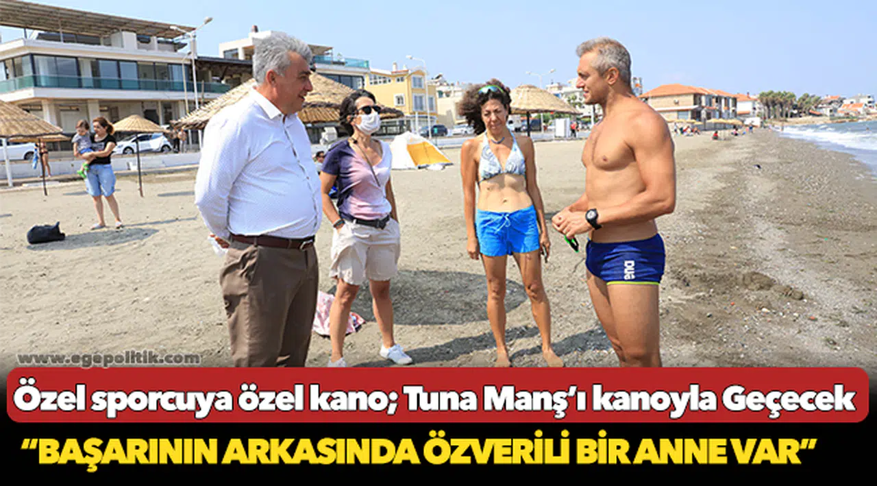 Özel sporcuya özel kano Tuna Manş’ı kanoyla Geçecek