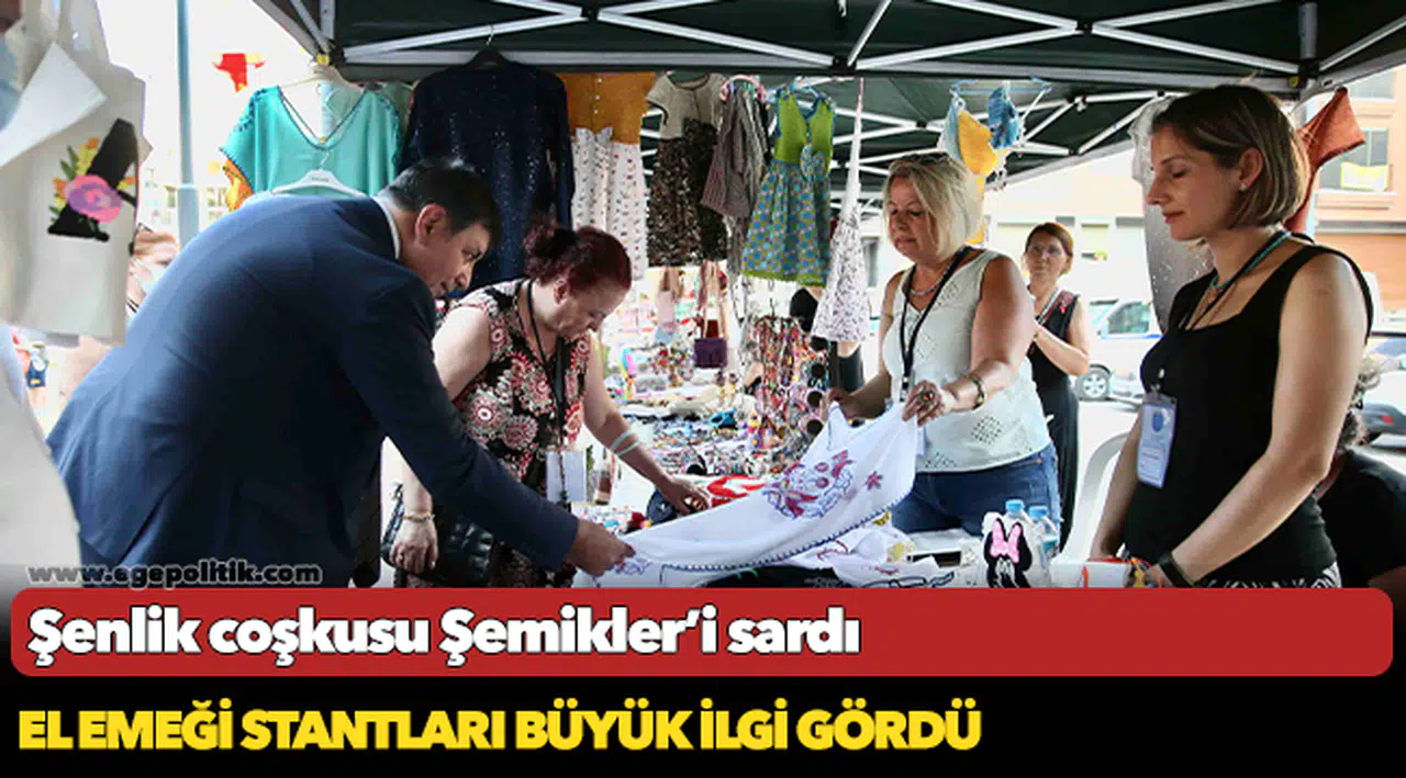 Şenlik coşkusu Şemikler’i sardı