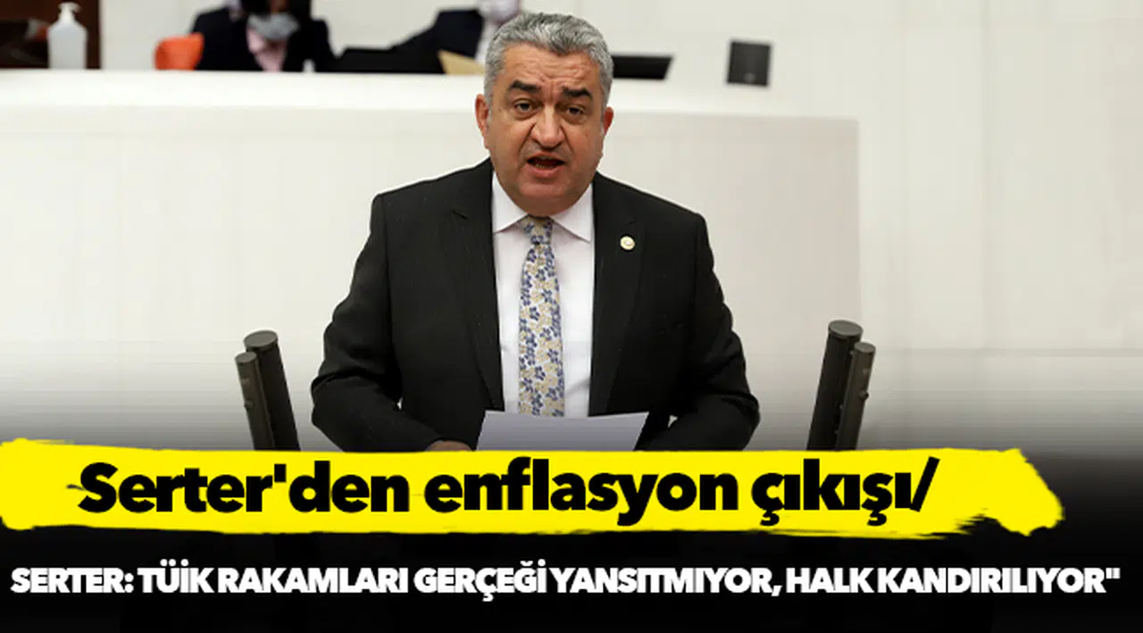 Serter’den enflasyon çıkışı
