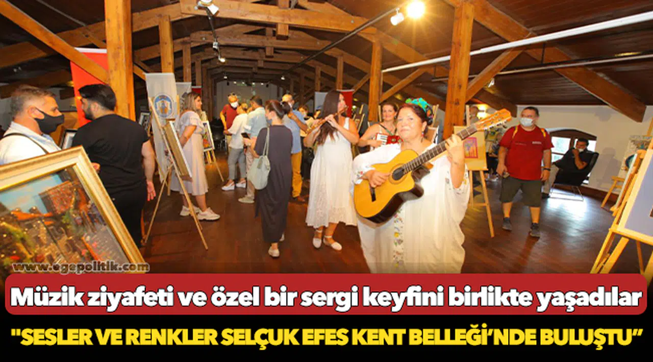 Sesler Ve Renkler Selçuk Efes Kent Belleği’nde Buluştu