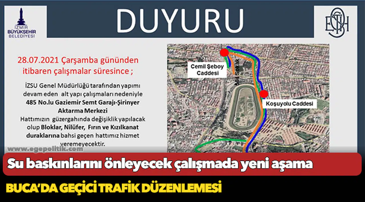 Su baskınlarını önleyecek çalışmada yeni aşama