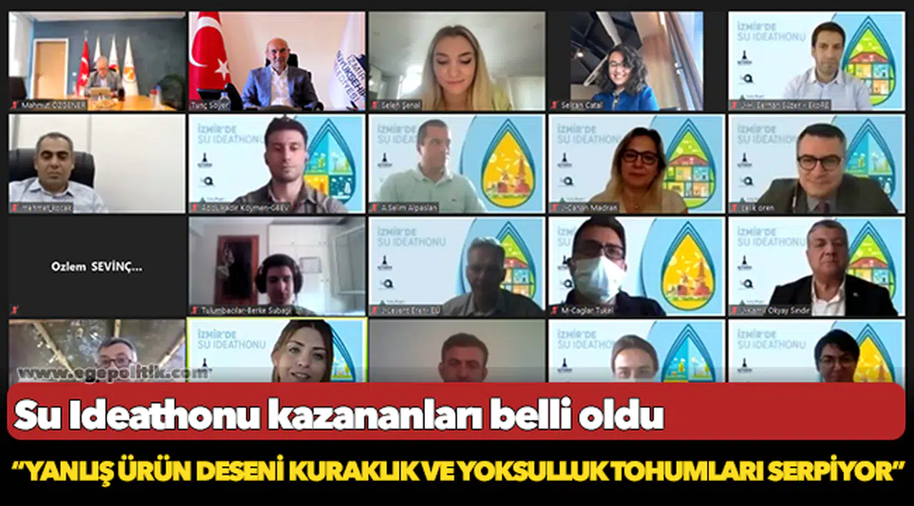 Su Ideathonu kazananları belli oldu