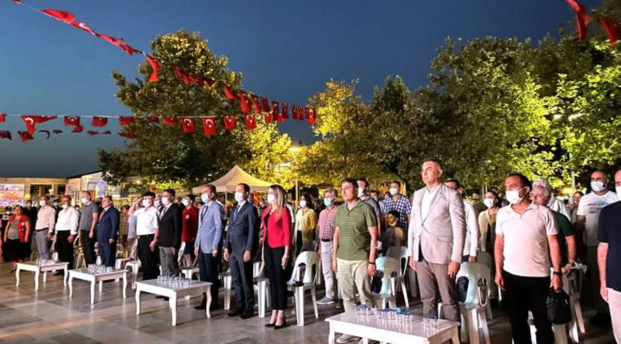Urla’da 15 Temmuz Demokrasi ve Milli Birlik Günü anma programı