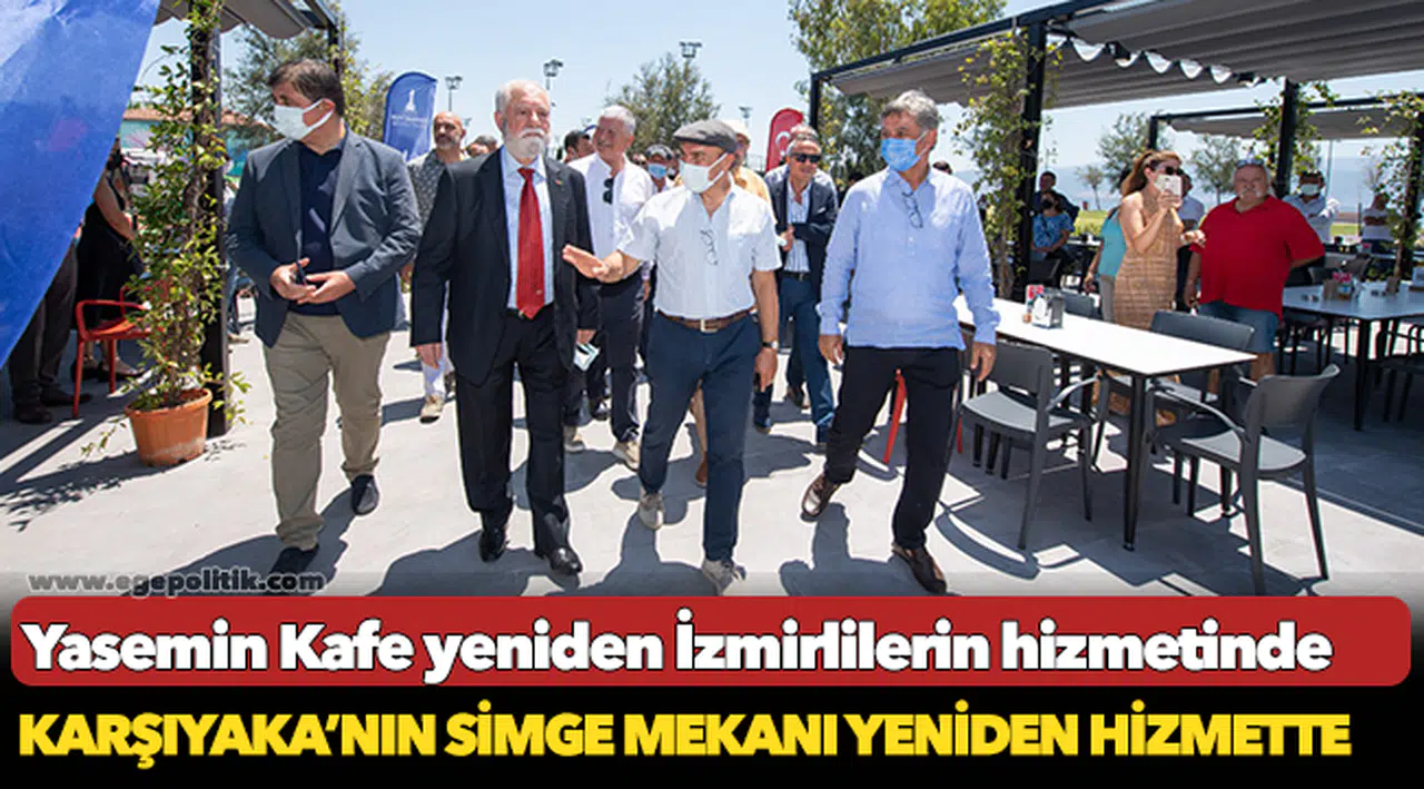 Yasemin Kafe yeniden İzmirlilerin hizmetinde