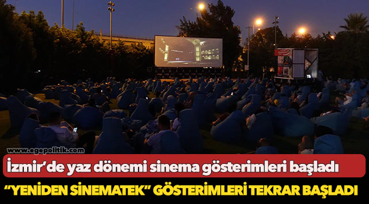 Yaz dönemi sinema gösterimleri başladı