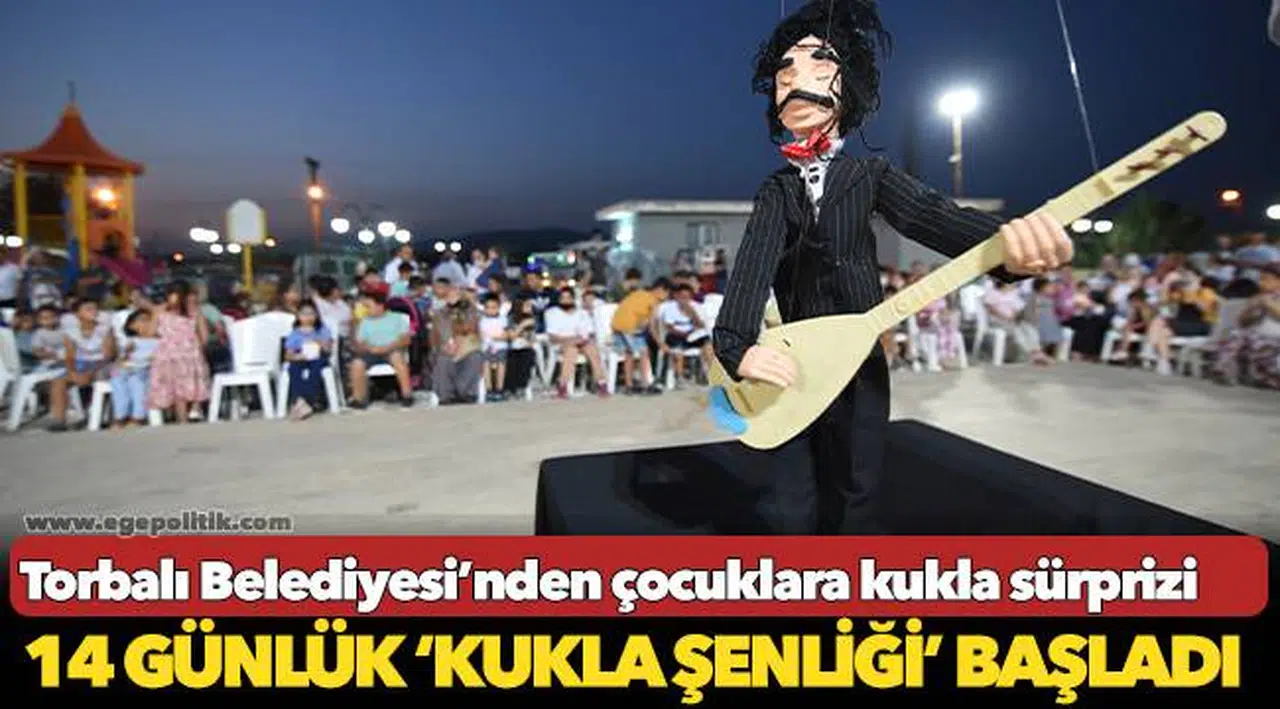 14 günlük ‘Kukla Şenliği’ başladı